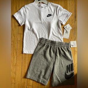 Nike boys size 7 matching set new